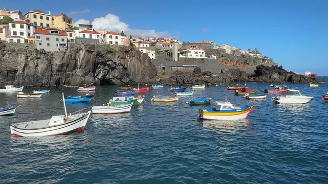 Camara the Lobos fishing village on Madeira