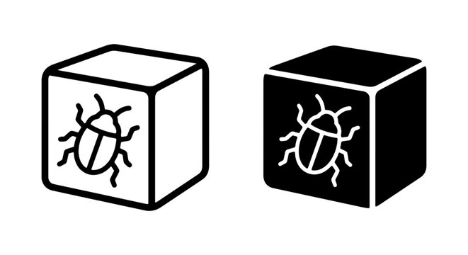 Bug icons represent software testing and computer system debugging.