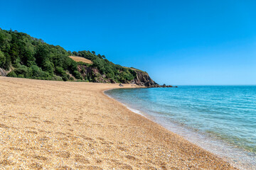 Obraz premium Blackpool Sands Dartmouth, Devon 