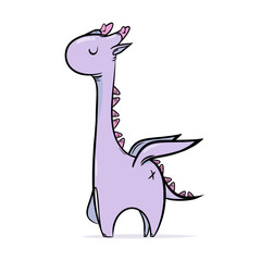 dragon x stegosaurus © sumano