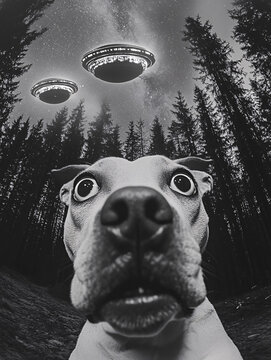 UFO Sighting: A Dog's Perspective