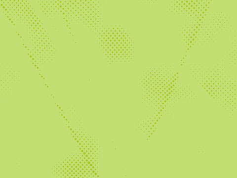 Vibrant green halftone pattern texture with abstract dot design elements