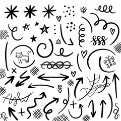 Obraz premium Abstract Golden Swirls and Geometric Light Rays Vector Illustration Art