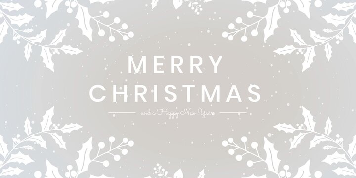 Merry Christmas Twitter post template