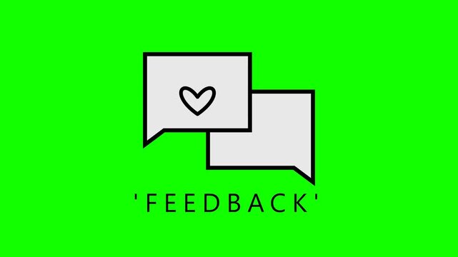 Animated Customer Review Rating Stars Feedback Survey Ui Element Animation Motion Graphic Loop Featuring Professional Design Elements for Digital Media and Corporate Presentations