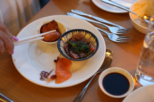 sashimi dinner
