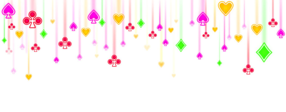 Glowing Card Garland