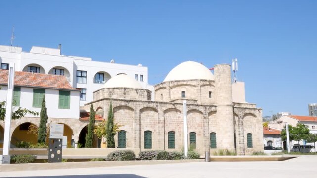 Larnaca, Cyprus, 2026,9th july, view of Zouhouri Mosque
