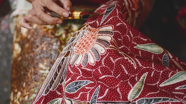 Traditional Batik Craftsmanship in Indonesia