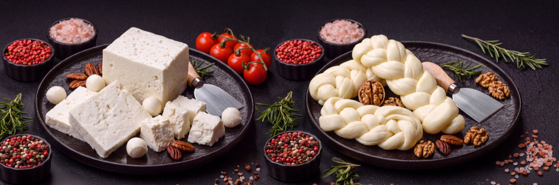 traditional cheese, braided cheese varieties
