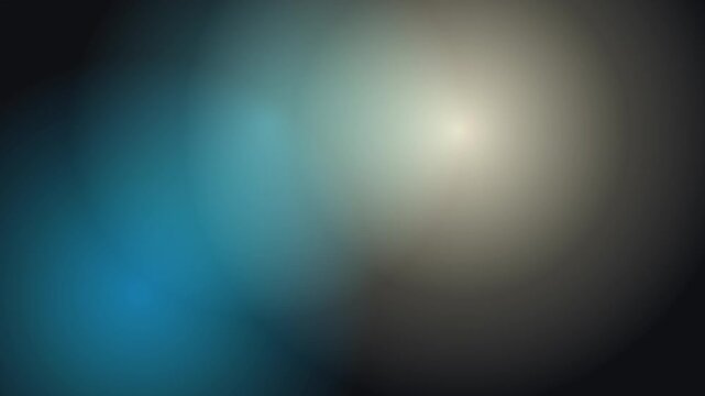 Soft Glowing Light Spot on Transparent Gradient Background