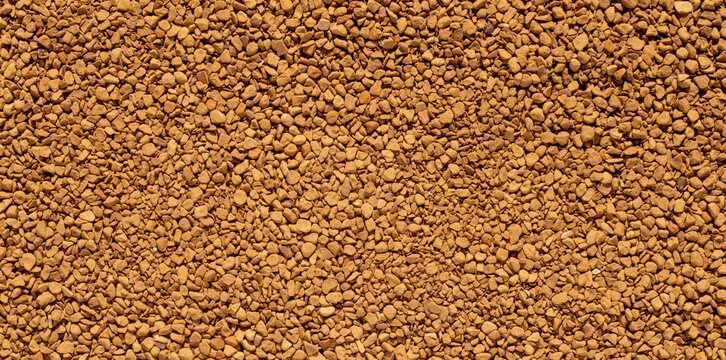 instant coffee granules texture background for beverage design