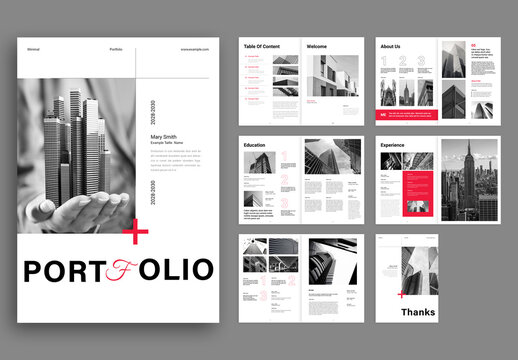 Minimal Portfolio Layout
