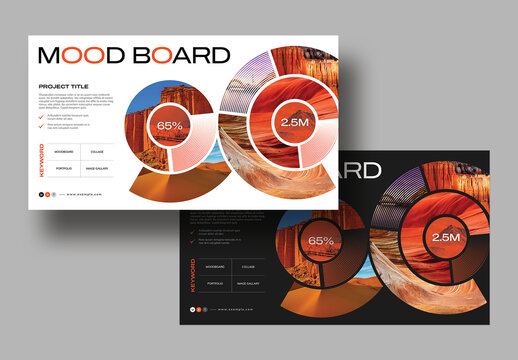 Color Full Mood Board Layput