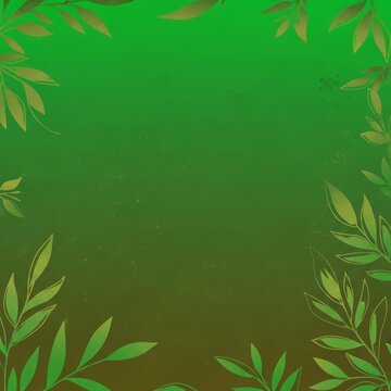 Premium botanical wallpaper showcasing deep olive to emerald gradients with subtle pigment granulation and sophisticated organic foliage art, refined, hue, luxury