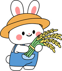 토끼 농부 © Min