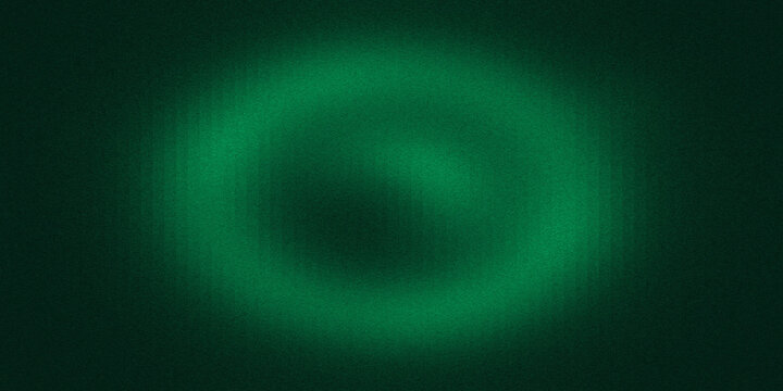a glowing green circular energy field with a soft halo effect against a dark textured background