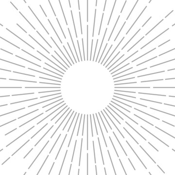 Sunburst vector background. Abstract vector illustration