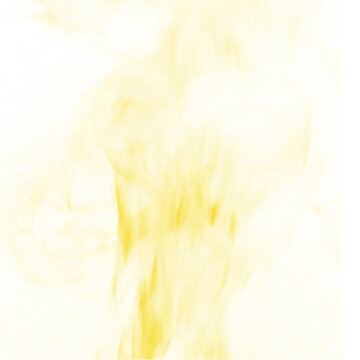 Real yellow smoke texture background