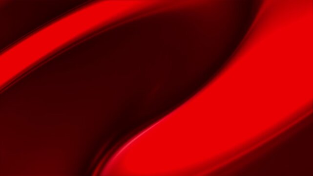 Abstract red background, flowing silk texture, smooth motion