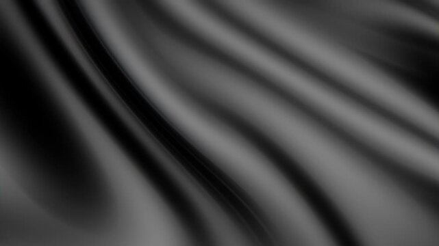 Dark silk flowing, abstract background, luxurious fabric
