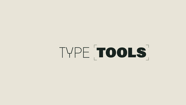 Corner Framed Animated Text Titles with Contrasting Font Weights and Open Geometric Spacing