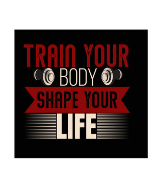 fitnec3 body bilding lifestyli t-shirt design