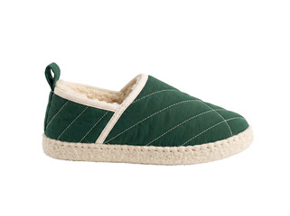 Green Quilted Indoor Slipper © ieps
