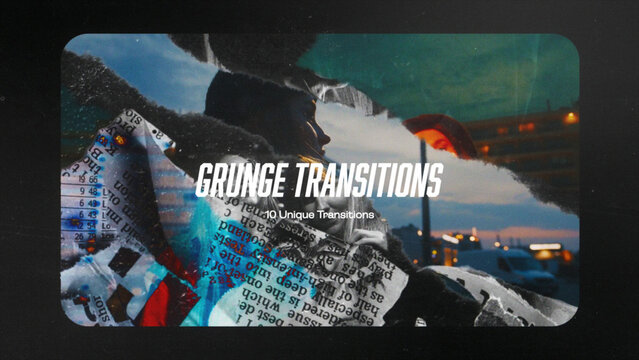 Grunge Transitions Pack