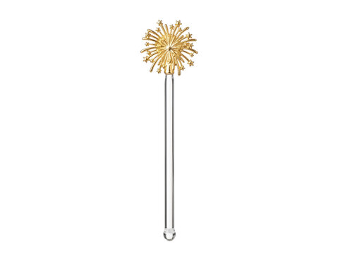 Gold Starburst Cocktail Stirrer