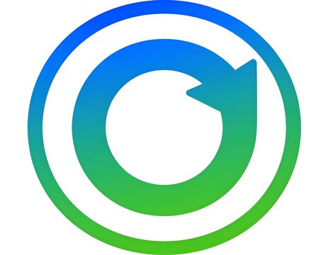 Bold green and blue update cycle arrow.