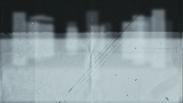 Grainy abstract landscape with a dark upper section and a light textured lower foreground