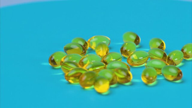 video of vitamins in a chair close-up