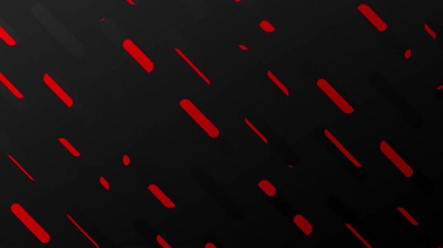 Dark and Red Diagonal Dashed Lines Motion Background Animation Loop