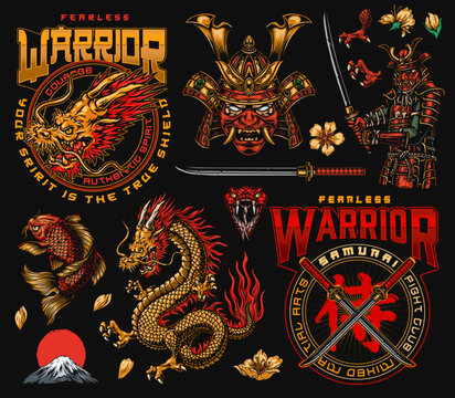 Black background features bold