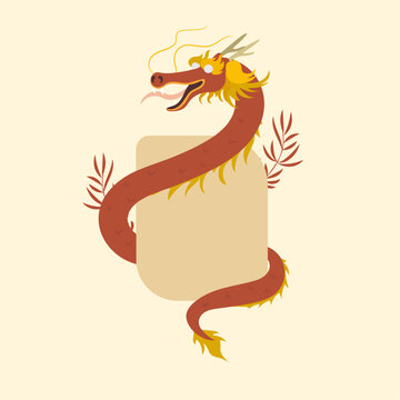 Chinese Dragon Scrol