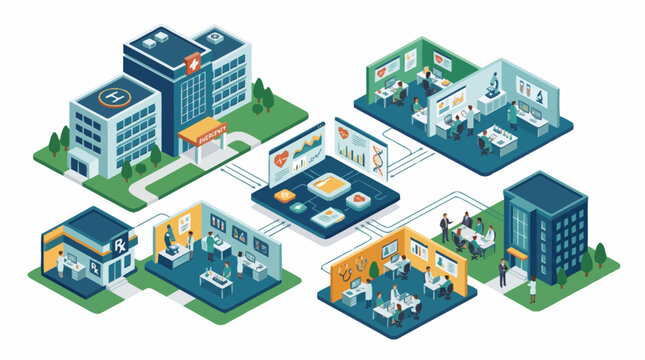 Modern Smart City Infrastructure and Technology Concepts.