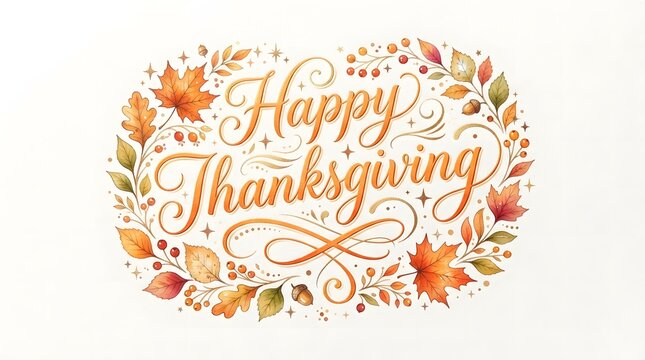 happy thanksgiving day card