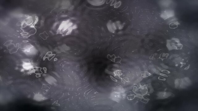 Abstract liquid wave background with fluid flowing movement as a seamless loop
