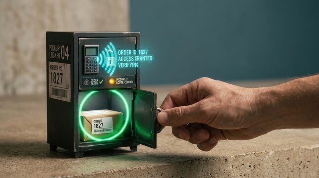 Secure Contactless Payment Terminal with Card Reader and Digital Verification Screen for Cashless Transactions and Electronic Commerce