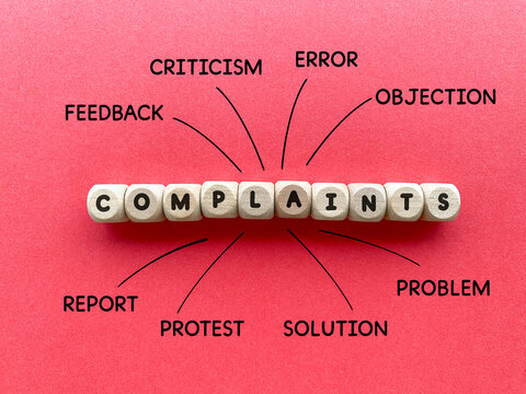 Complaints Feedback and Problem Resolution Business Concept
