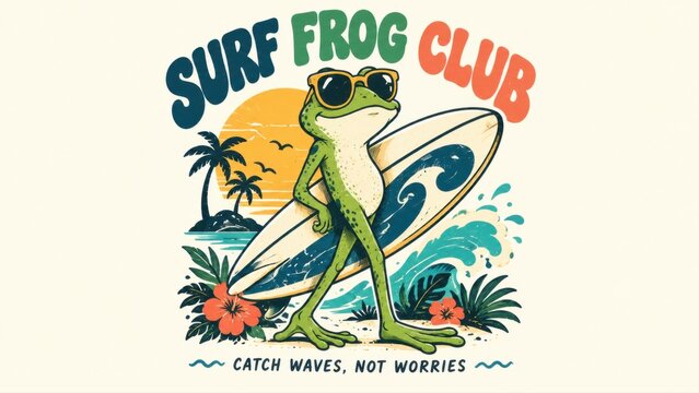 Surf frog club promotes fun in waves