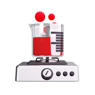 3D Heated Magnetic Hotplate Stirrer