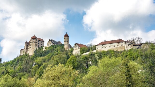 Harburg Castle, Harburg, Donau-Ries, Bavaria, Germany