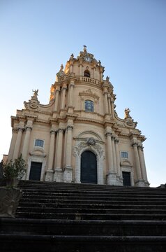 majestic fa&ccedil;ade of the Cathedral of San Giorgio in Ragusa Ibla