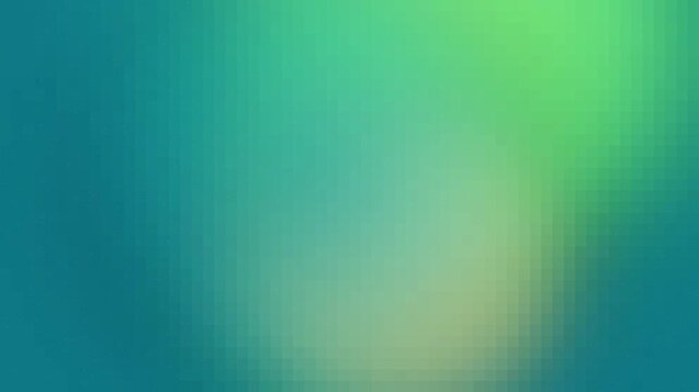 Modern teal, green, and yellow gradient background featuring layered pixelated blocks and subtle texture, creating a colorful digital backdrop for presentations, technology and websites.