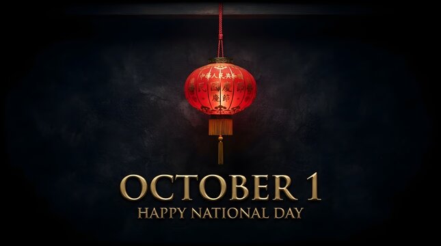 Celebrating the glorious national day of the people's republic of china a momentous occasion marking the founding of this great nation on october 1st 1949