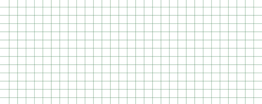 Blank graph paper background grid texture pattern isolated on transparent background,  Geometric seamless square line templates, ideal for mathematics, engineering, design, and notebook backgrounds.