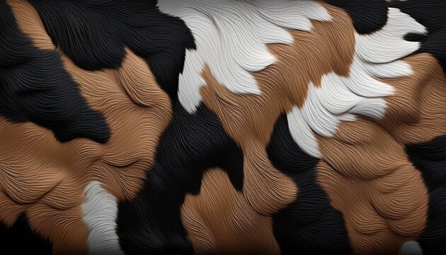 pattern cow leather natural print animal skin realistic cow fur seamless skin pattern