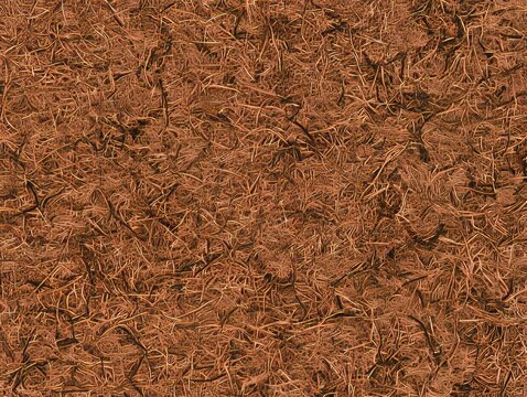 Dry cracked earth with dried grass texture